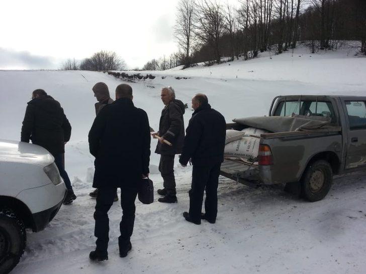 Kışın ortasında hayvanlar unutulmadı G2