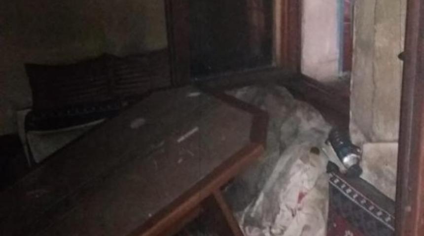 Taşkınpaşa k&ouml;y&uuml;nde soba yangına neden oldu