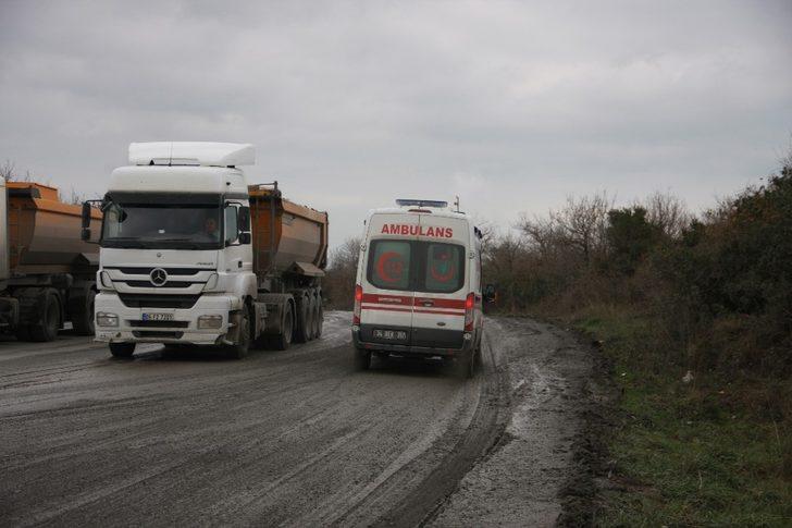 Çamura battı, yardım çığlıkları attı G5