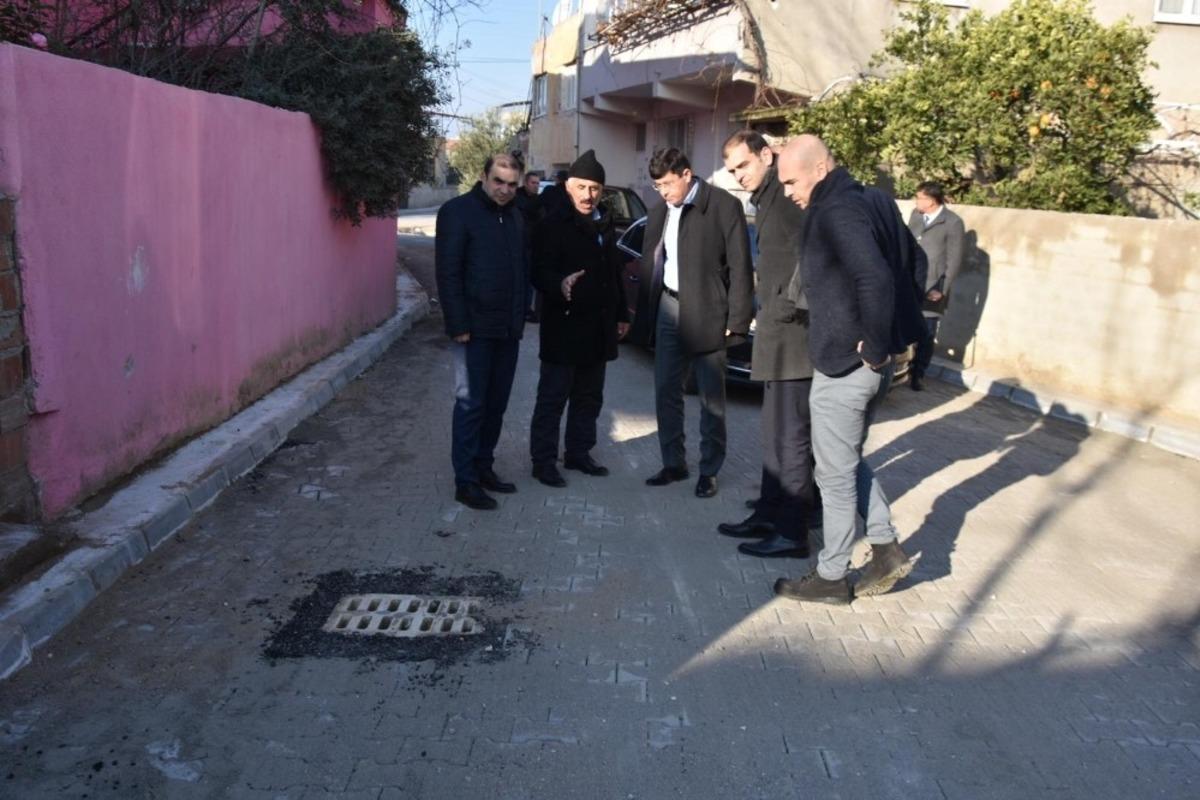 Nazilli&rsquo;de yol hamlesi devam ediyor