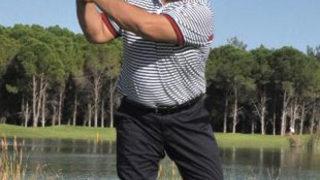 Bülent Serttaş golfe merak sardı