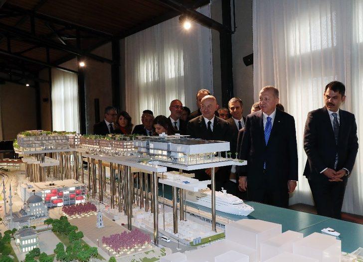 Cumhurbaşkanı Erdoğan, Galataport’u inceledi G5