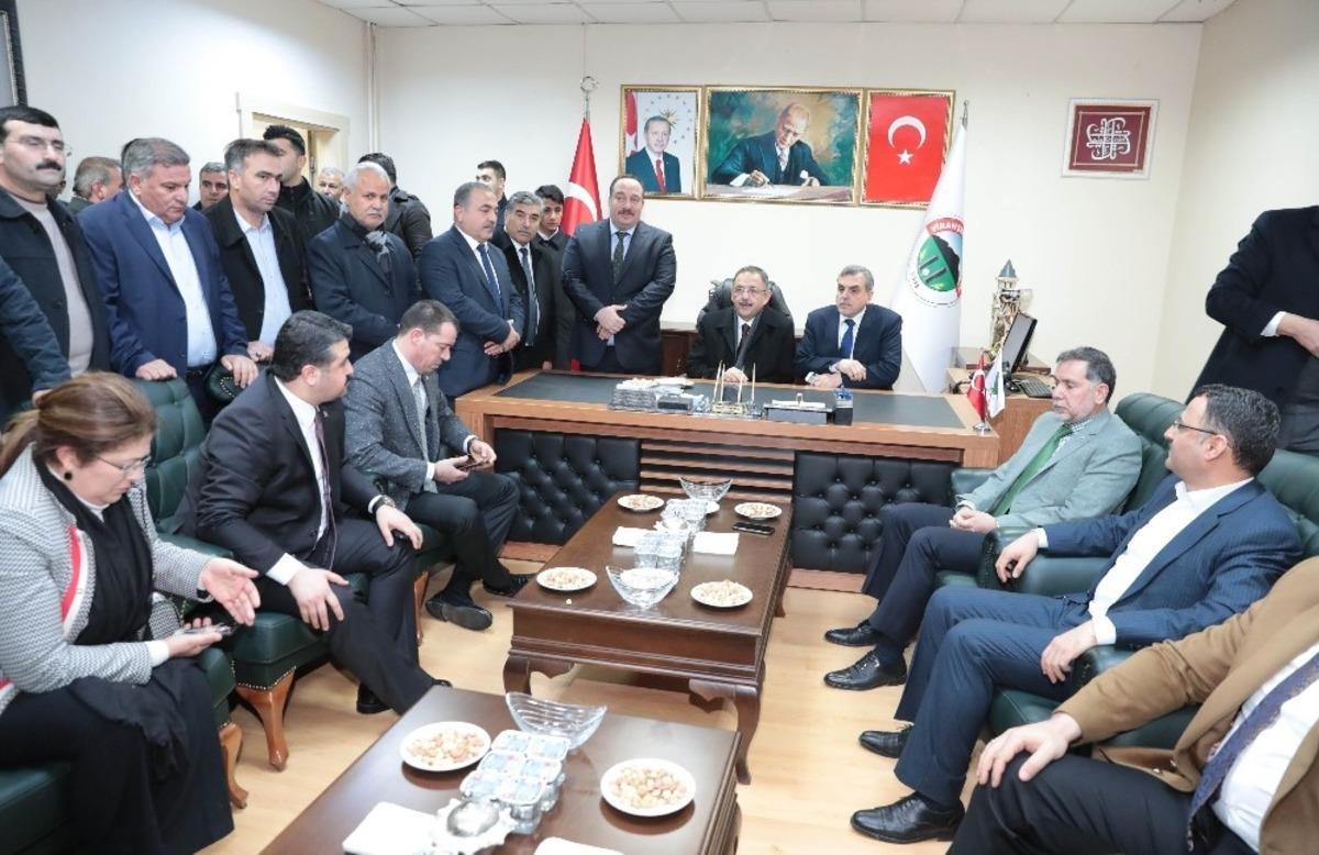 &Ouml;zhaseki  Şanlıurfa&rsquo;daki projeleri yakından inceledi