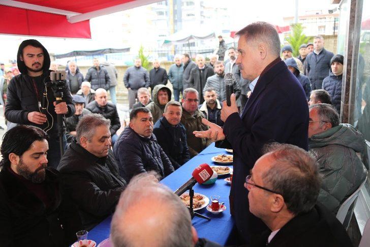 Başkan Deveci: "Esnafı mutlu olmayan kent topaldır" G3