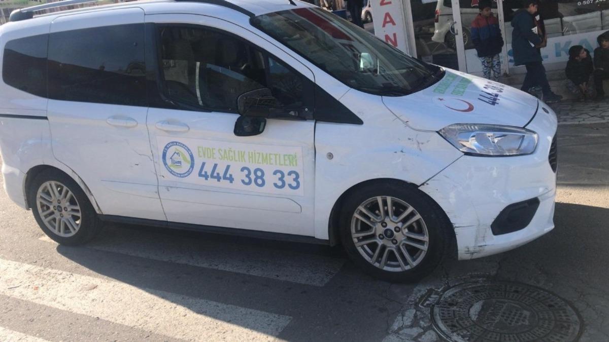 Gerc&uuml;ş&rsquo;te trafik kazası: 1 yaralı