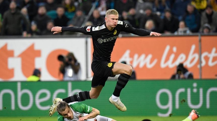 Erling Haaland, dünya yıldızlarına fark attı