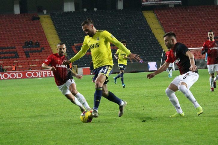Süper Lig: Gaziantep FK: 0 - Fenerbahçe: 0 (İlk yarı) G3
