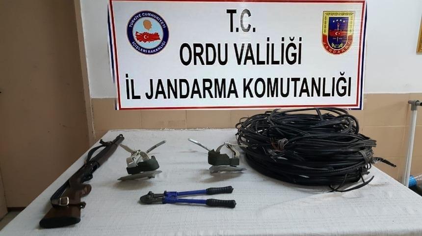 Ordu&rsquo;da 13 faili me&ccedil;hul olayın zanlıları yakalandı