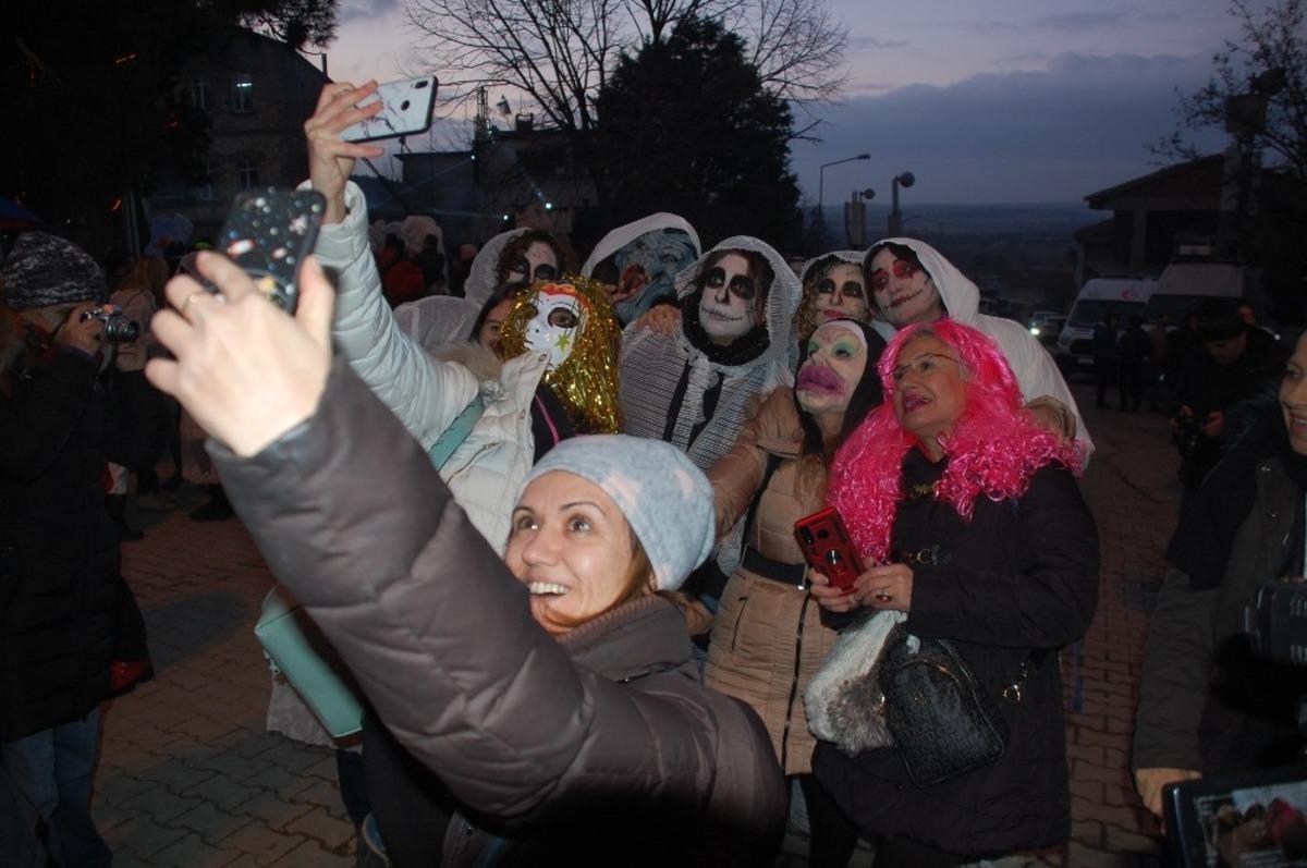 &Ccedil;amlıca K&ouml;y&uuml; Bocuk Gecesi ile renkli g&ouml;r&uuml;nt&uuml;lere ev sahipliği yaptı
