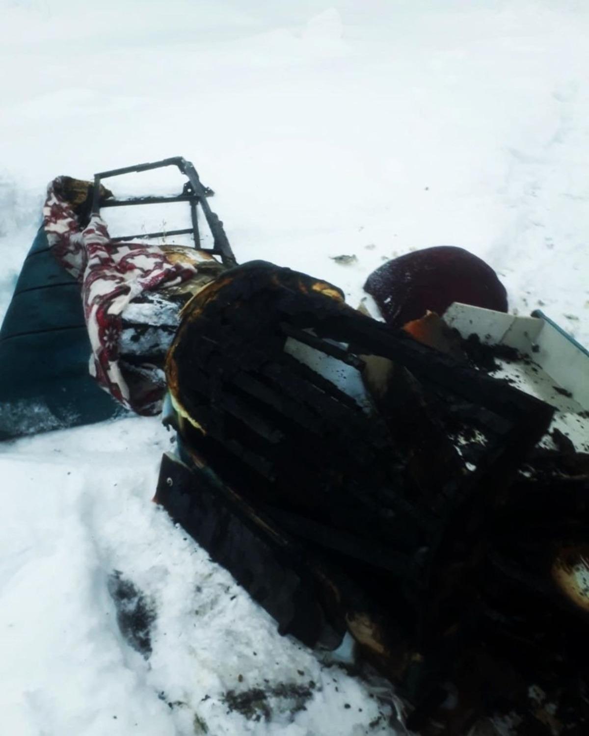 Van&rsquo;da ev yangını