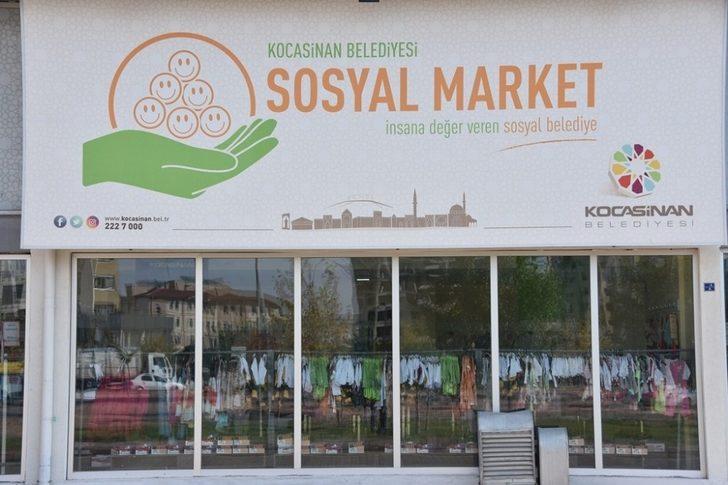 Kocasinan’ın sosyal marketi, mağaza konforunda alışveriş keyfi yaşatıyor G3