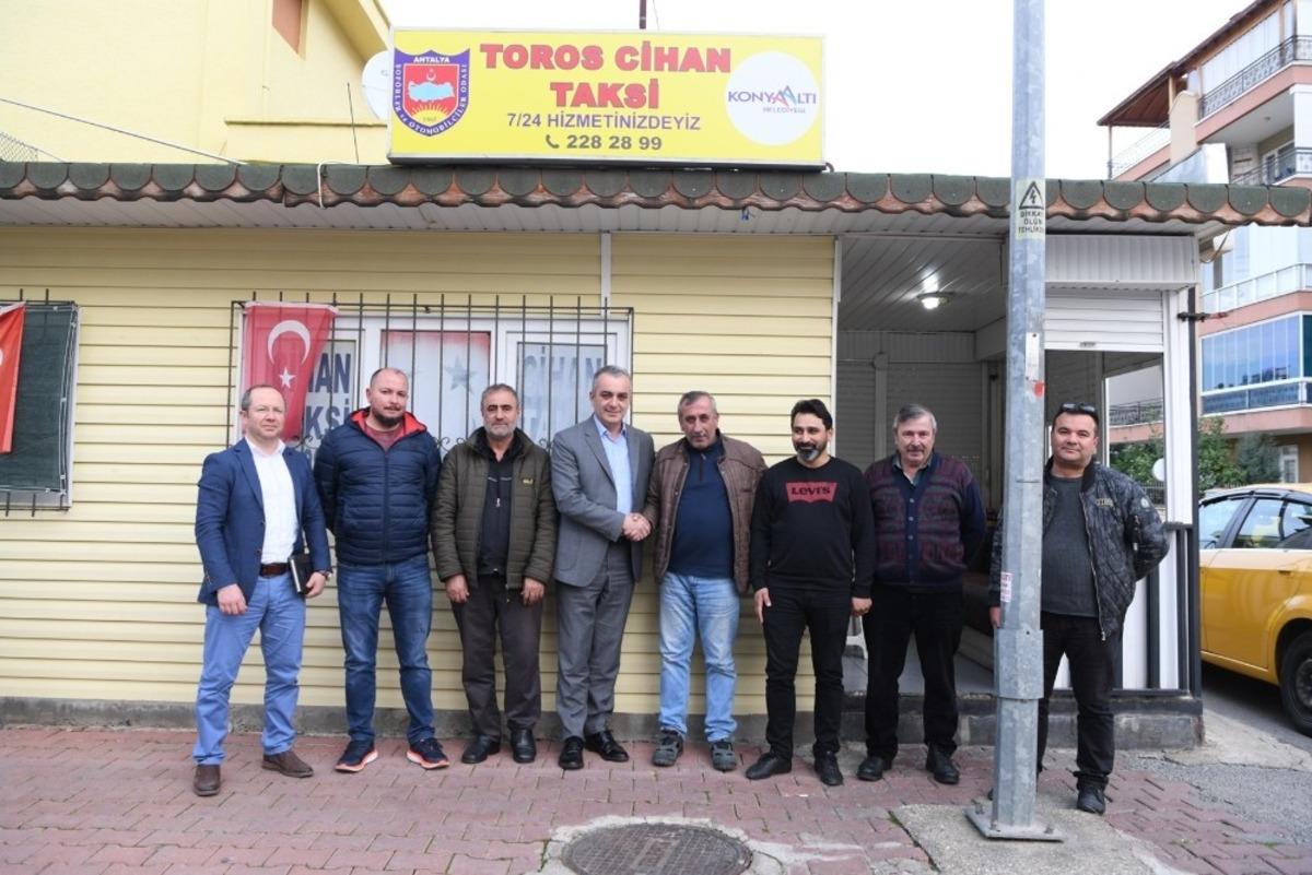 Başkan Esen, taksi şof&ouml;rlerini dinledi