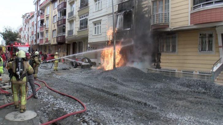 Esenyurt’ta korkutan anlar! Doğalgaz borusu patladı G5