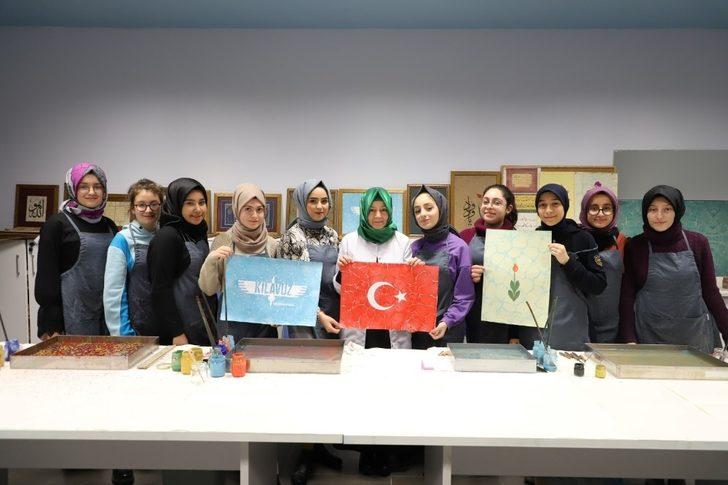 Akademi lisede hayaller ebruya kağıda işlendi G1