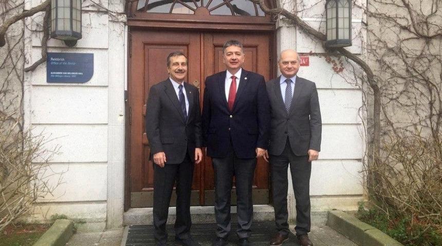 Başkan Ata&ccedil;&rsquo;tan Boğazi&ccedil;i &Uuml;niversitesi&rsquo;ne ziyaret