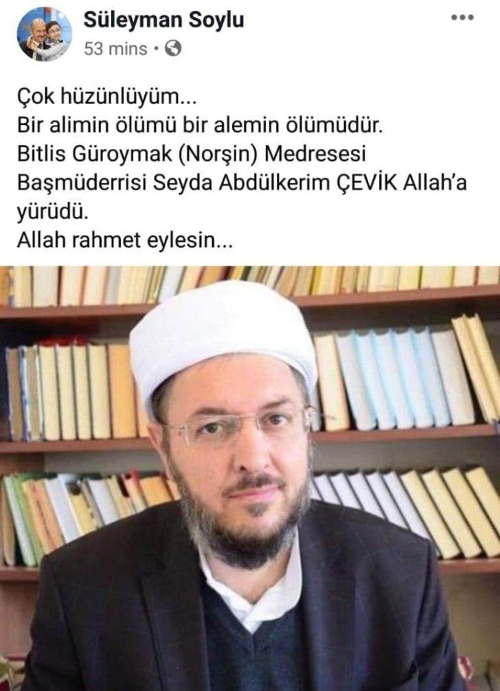 Kanaat önderi Seyda Abdülkerim Çevik silahlı saldırıda hayatını kaybetti G2