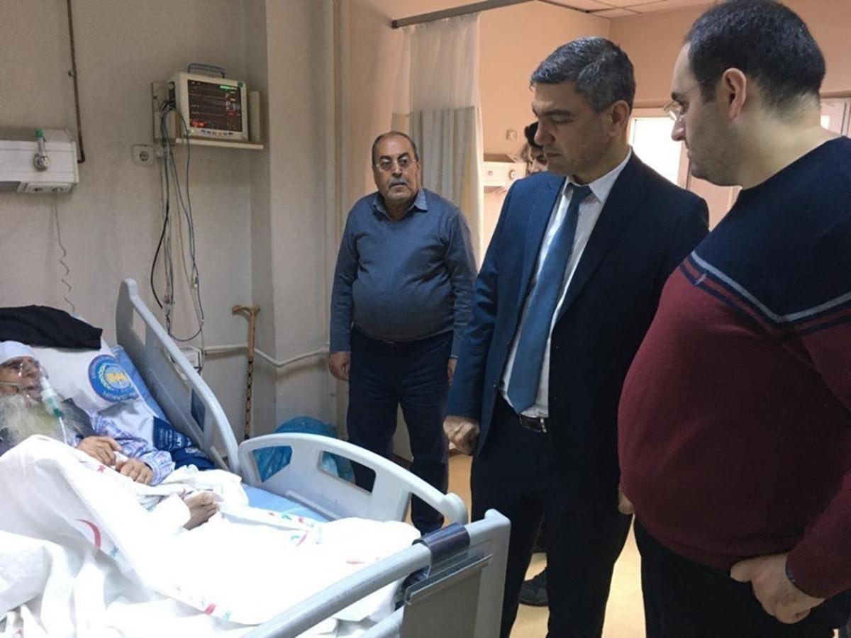 Başhekim &Ouml;zkul&rsquo;dan hasta ve personele moral ziyareti
