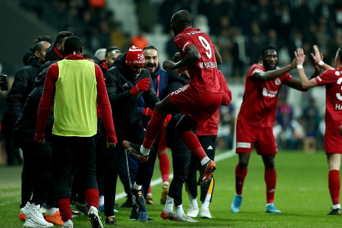 &Ouml;ZET | Beşiktaş 1-2 Sivasspor ma&ccedil; sonucu