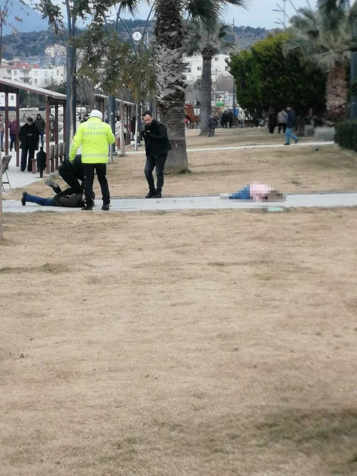 İzmir'de dehşet! Parkta tartıştığı eşini vurarak ağır yaraladı G2