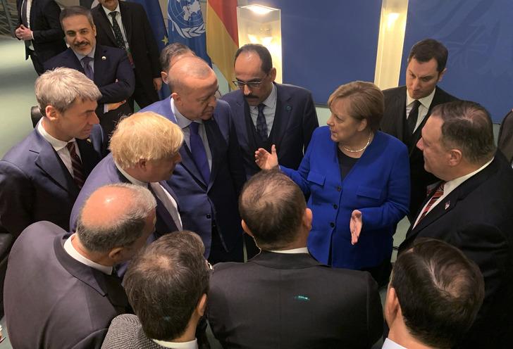 Erdoğan, Libya Zirvesi’ne verilen arada liderlerle görüştü G4