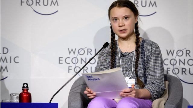 Greta Thunberg bu yıl da Davos'ta bir konuşma yapacak.