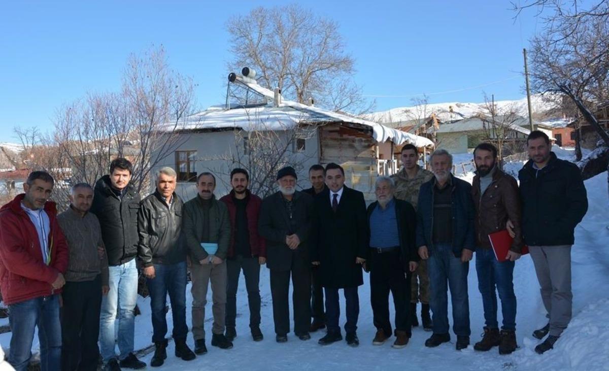 Kaymakam Kayka&ccedil;, k&ouml;yleri ziyaret etti