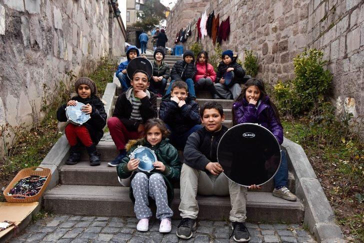 Kale’nin çocuklarından ritim grubu G2