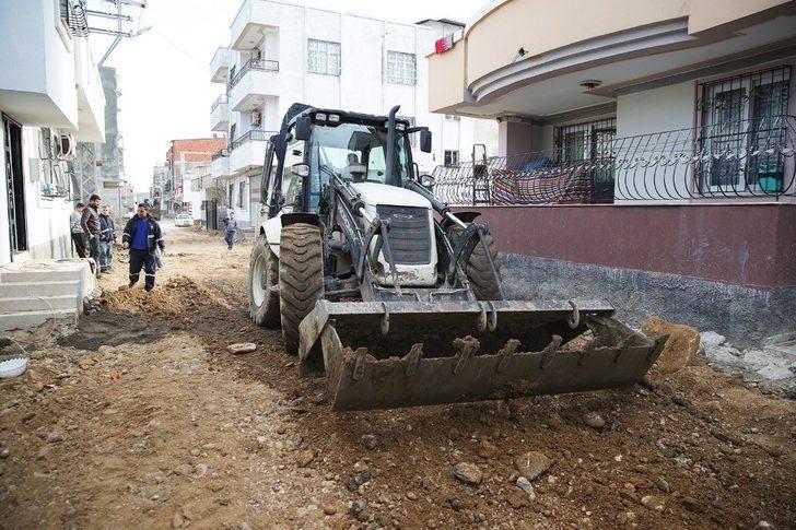 Altyapı tamamlanıyor stabilize yol yapılıyor G3