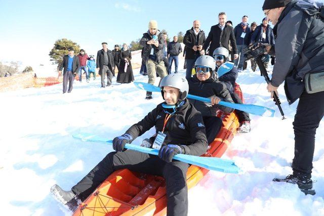 Ordu, kar festivalinde buluştu