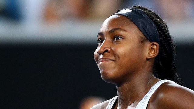 Avustralya Açık'ta Venus Williams'ı eleyen Coco Gauff 2. turda