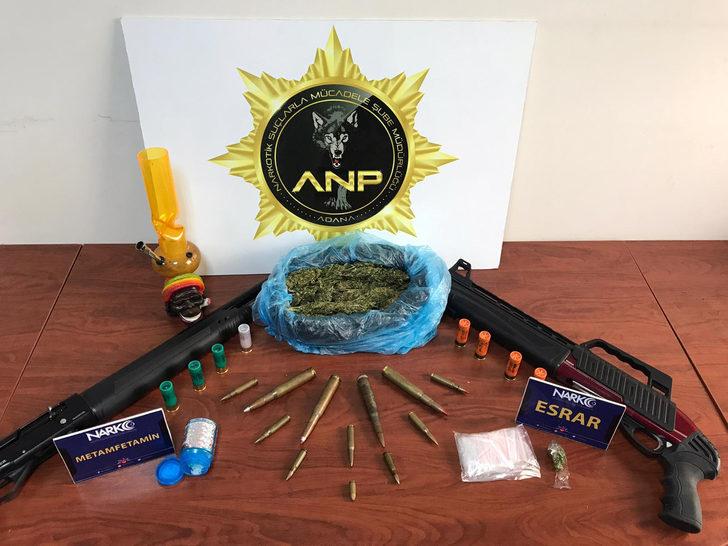 Uçaksavar mermili uyuşturucu ticareti şüphelileri adliyede G3