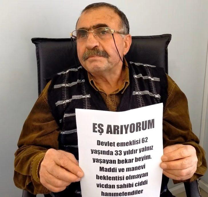 Eş bulmak için gazeteye ilan verdi G1