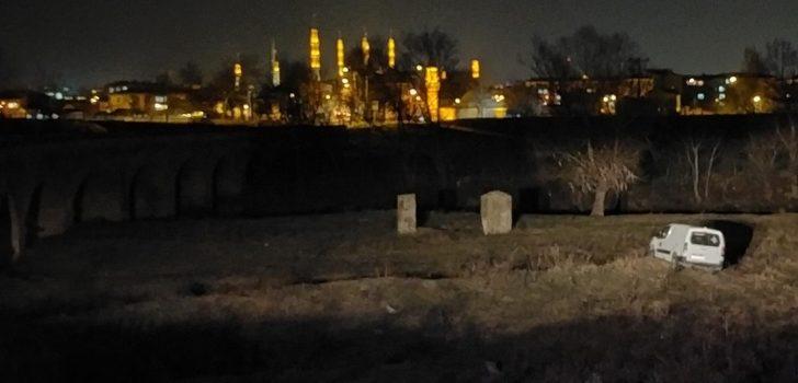 (Özel) Otomobil köprüden uçtu: 1 yaralı G3