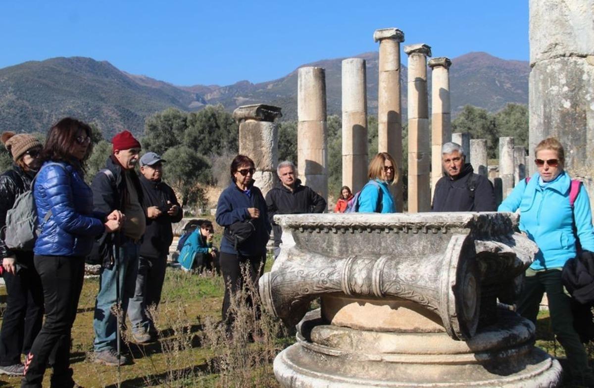 Doğa tutkunları Kavaklı&rsquo;dan Nysa&rsquo;ya y&uuml;r&uuml;d&uuml;
