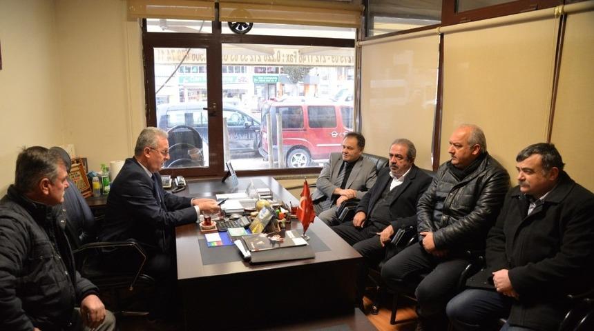 Başkan Şahin kamyoncu esnafını dinledi