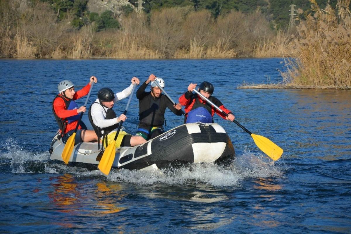 Rafting Milli Takımı aday kadrosu Dalyan&rsquo;da kampa girdi