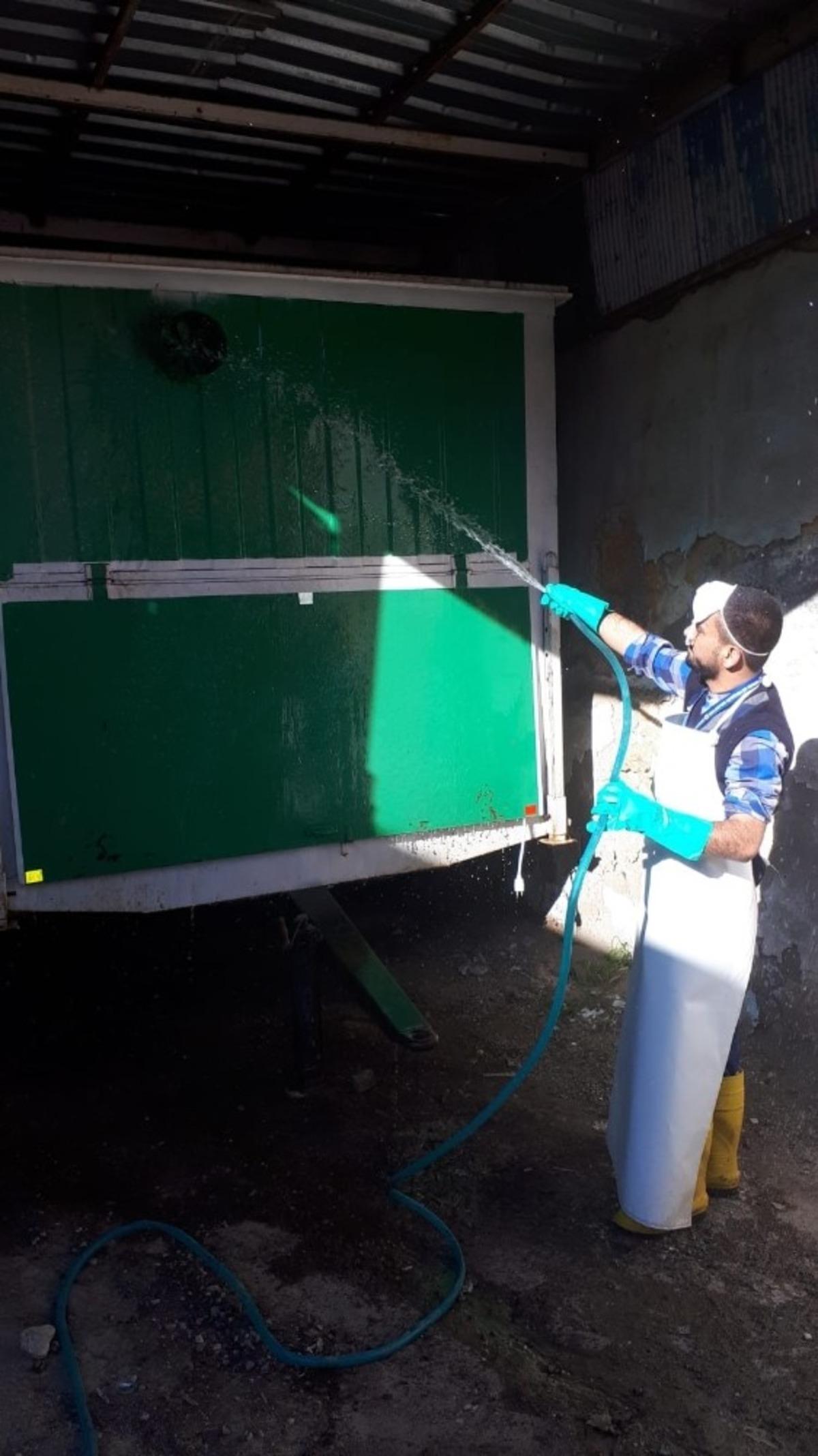 Morglu cenaze yıkama ara&ccedil;larına bakım