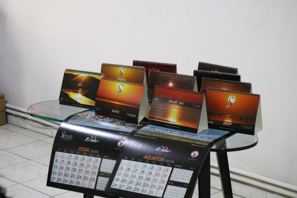 Kırşehir Seyfe takviminde 13 yıldır değişmeyen tek fotoğraf "Mevlana &Ccedil;i&ccedil;eği" oldu