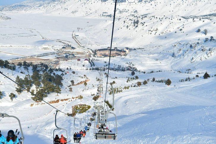 ’Isparta Davraz Kayak Merkezi’ yarıyılda dolup taştı G5