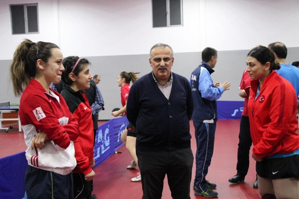 Paralimpik raketler Yalova&rsquo;da kamp yapıyor