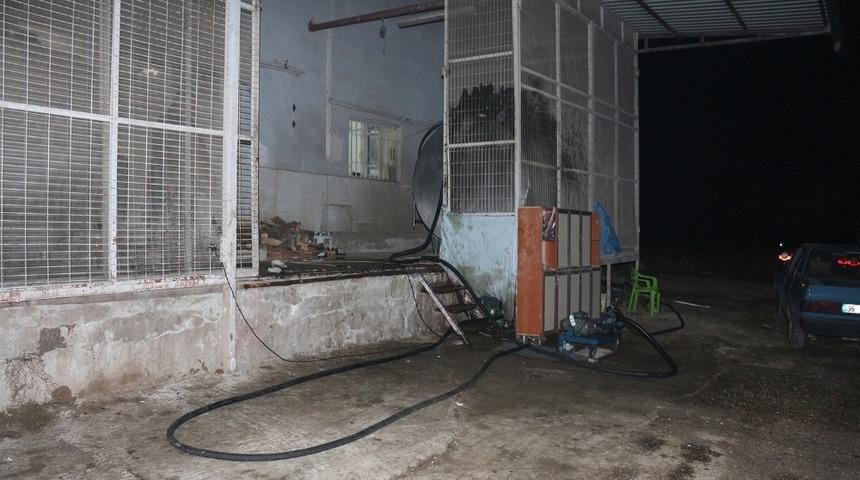 Kula’da 4 ton kaçak mazot ele geçirildi