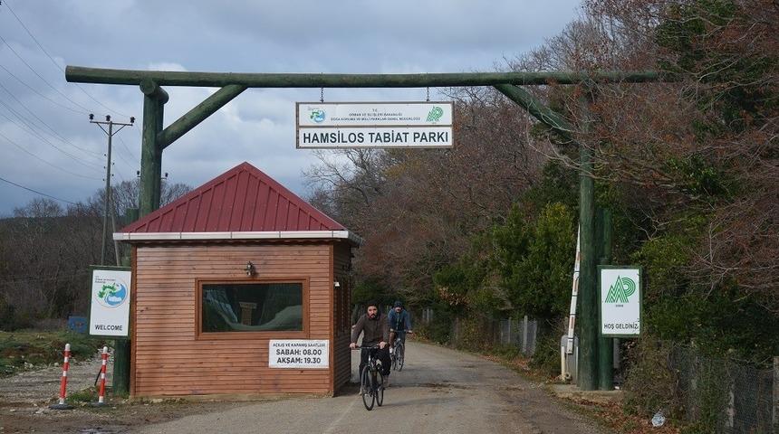 Doğa harikası Hamsilos, halka bırakıldı