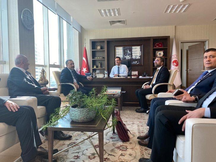 Van heyeti, Çevre ve Şehircilik Bakanlığını birim birim gezdi G3