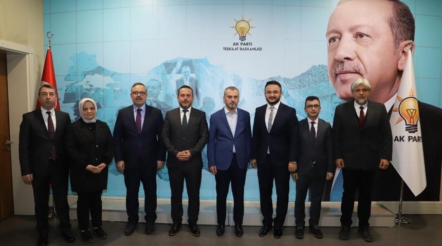 AK Parti &Uuml;rg&uuml;p İl&ccedil;e Başkanlığına Oğuz Kahraman atandı