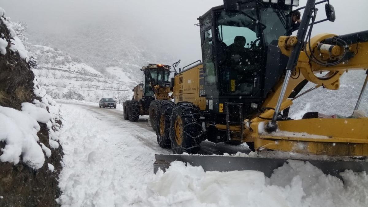 Amasya&rsquo;da 84 k&ouml;y yolu ulaşıma kapandı