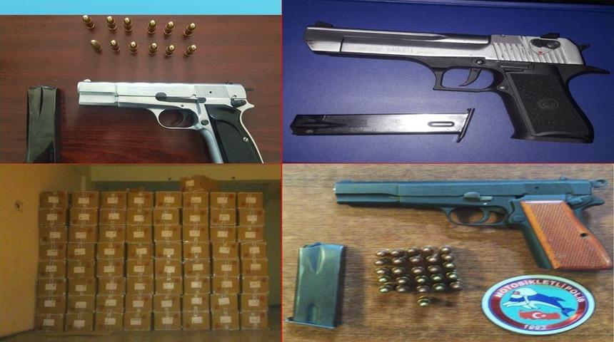 Denizli&rsquo;de bir haftada 220 kişi &ccedil;eşitli su&ccedil;lardan yakalandı