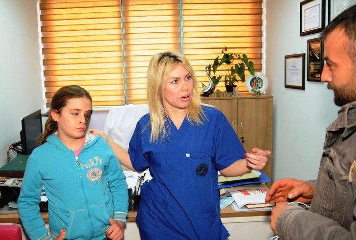 Hatay'da yüzünde dev ben olan Nazlı 11 yıl sonra tedavi olacak G4