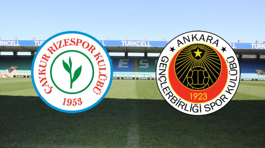 Çaykur Rizespor Gençlerbirliği maçı canlı izle | beIN Sports izle | Rize-Gençler canlı yayın