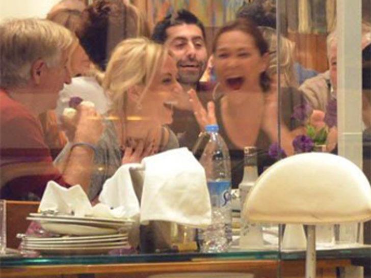 Ünlü çift buluşunca kahkahalar havada uçuştu G5