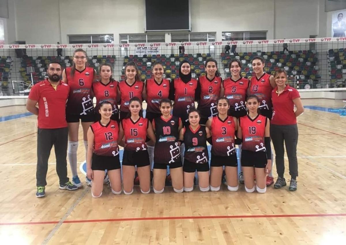 Kadınlar Voleybol 2. Ligi Hatay Doğuş Okulları:0 - OSB Teknik Koleji:3